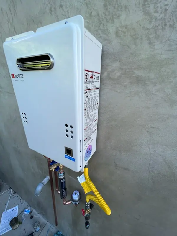 Tankless water heater installation for Village of Church Creek homes